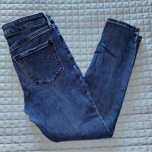 Old Navy Rockstar Super Skinny Jeans Womens High Rise Secret Slim Pockets Sz 6 P